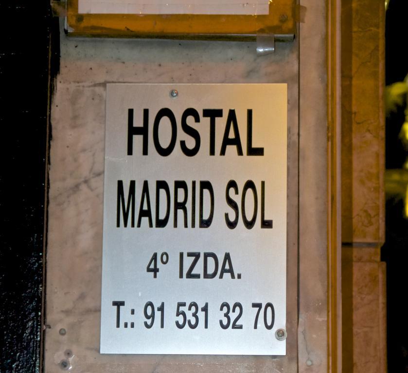 Hostal Madrid Sol Hotel Exterior photo